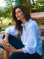 Esther cotton shirt - White