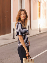 Blue Cotton T-Shirt