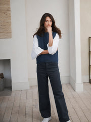Ash cotton full length jean - Soft Grey