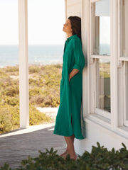 Green Cotton Dress