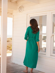Green Cotton Dress