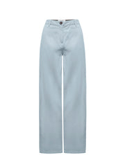 Cole cotton chino - Light Aqua