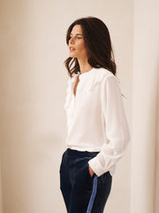 Harri silk shirt - Ivory