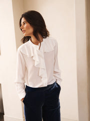 Harri silk shirt - Ivory