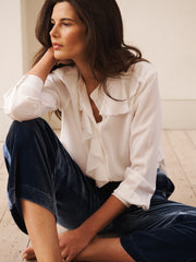 Harri silk shirt - Ivory