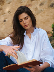 Esther cotton shirt - White