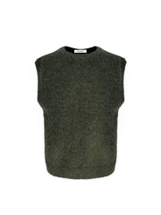 Rosie alpaca blend tank - Khaki