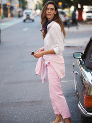 Cole cotton chino - Dusty Pink