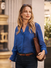 Sybil shirt - Cobalt Blue