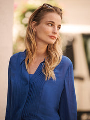 Sybil shirt - Cobalt Blue
