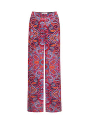 Thea square paisley printed trouser