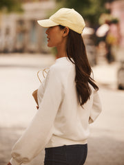 Vida cotton sweatshirt - Soft White