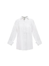 Elouise cotton double cloth shirt - White