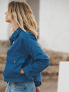 Madeleine cotton jacket - Blue