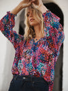 Nicola viscose crazy petal top