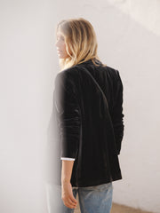 New May velvet jacket - Carbon