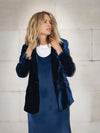 New May velvet jacket - Midnight