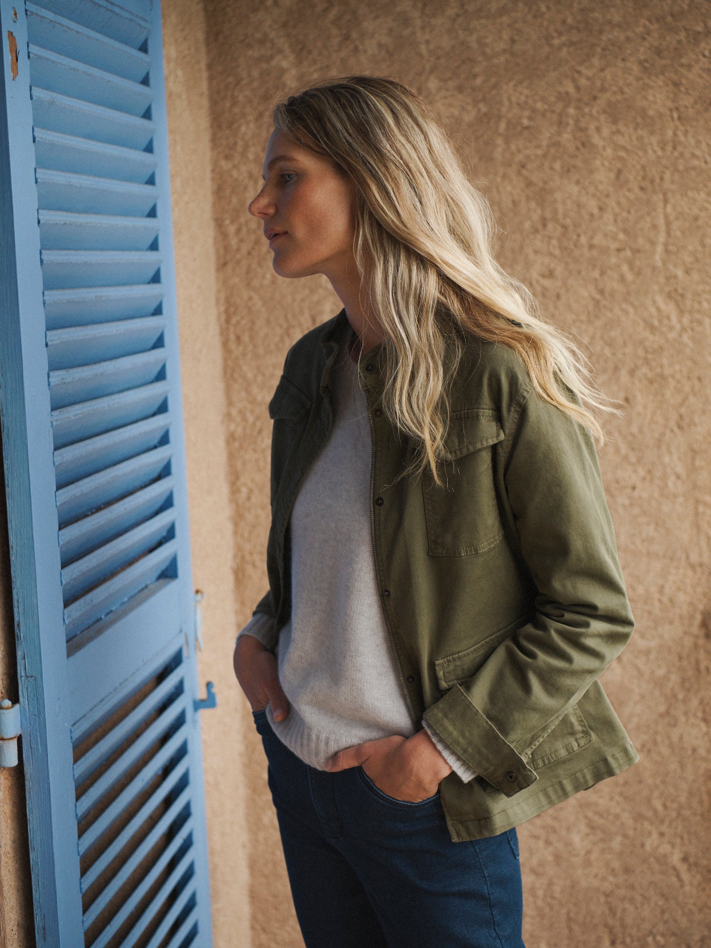 Green Cotton Jacket