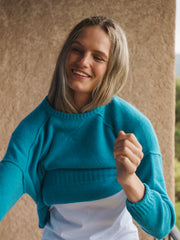 Blue Cashmere Sweater