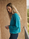 Blue Cashmere Sweater