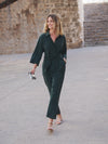 Pip silk jumpsuit - Khaki