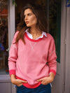 Jojo reversible cotton cashmere sweater