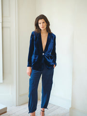 New May Velvet Jacket - Midnight