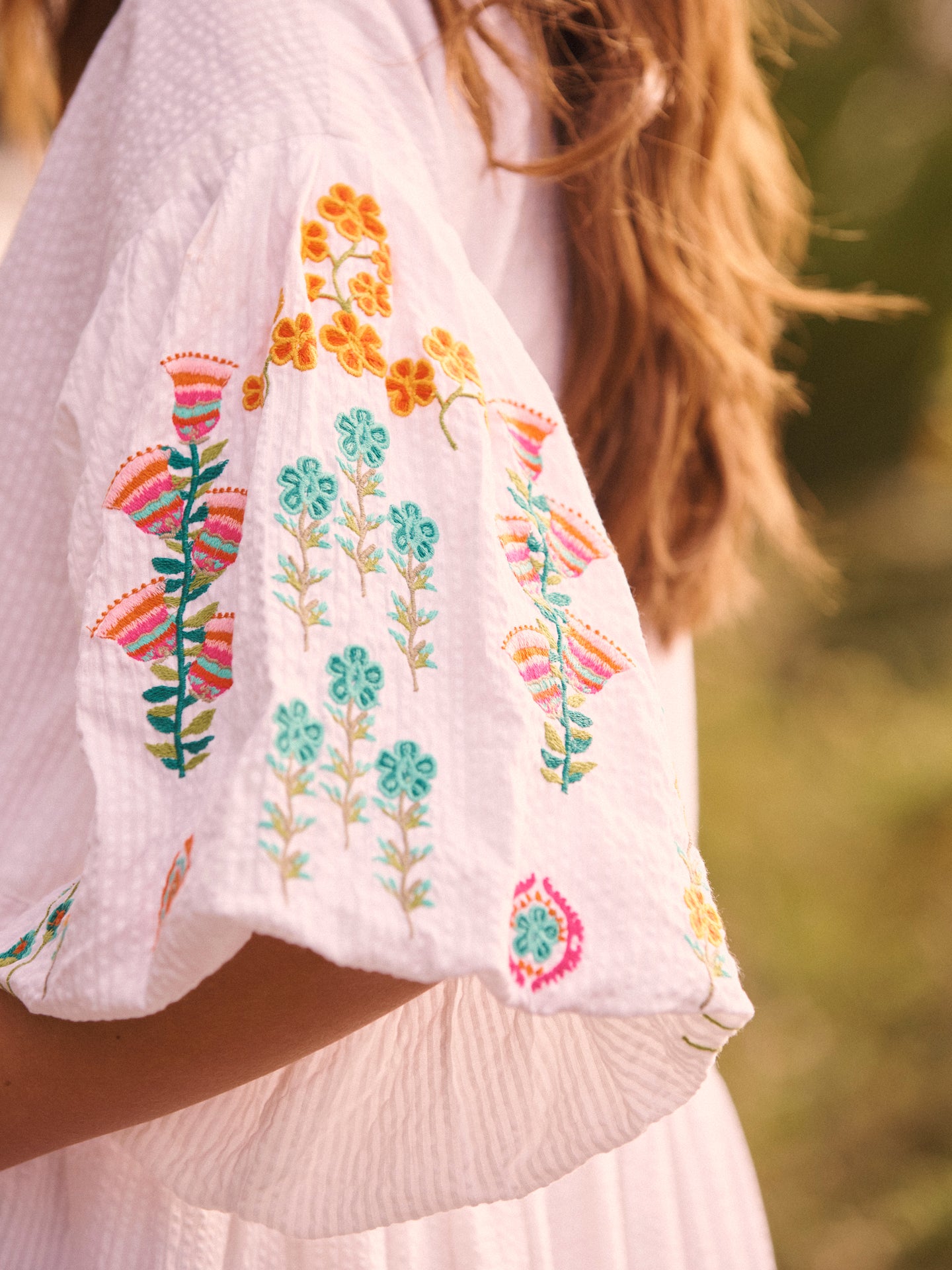 White Cotton Dress