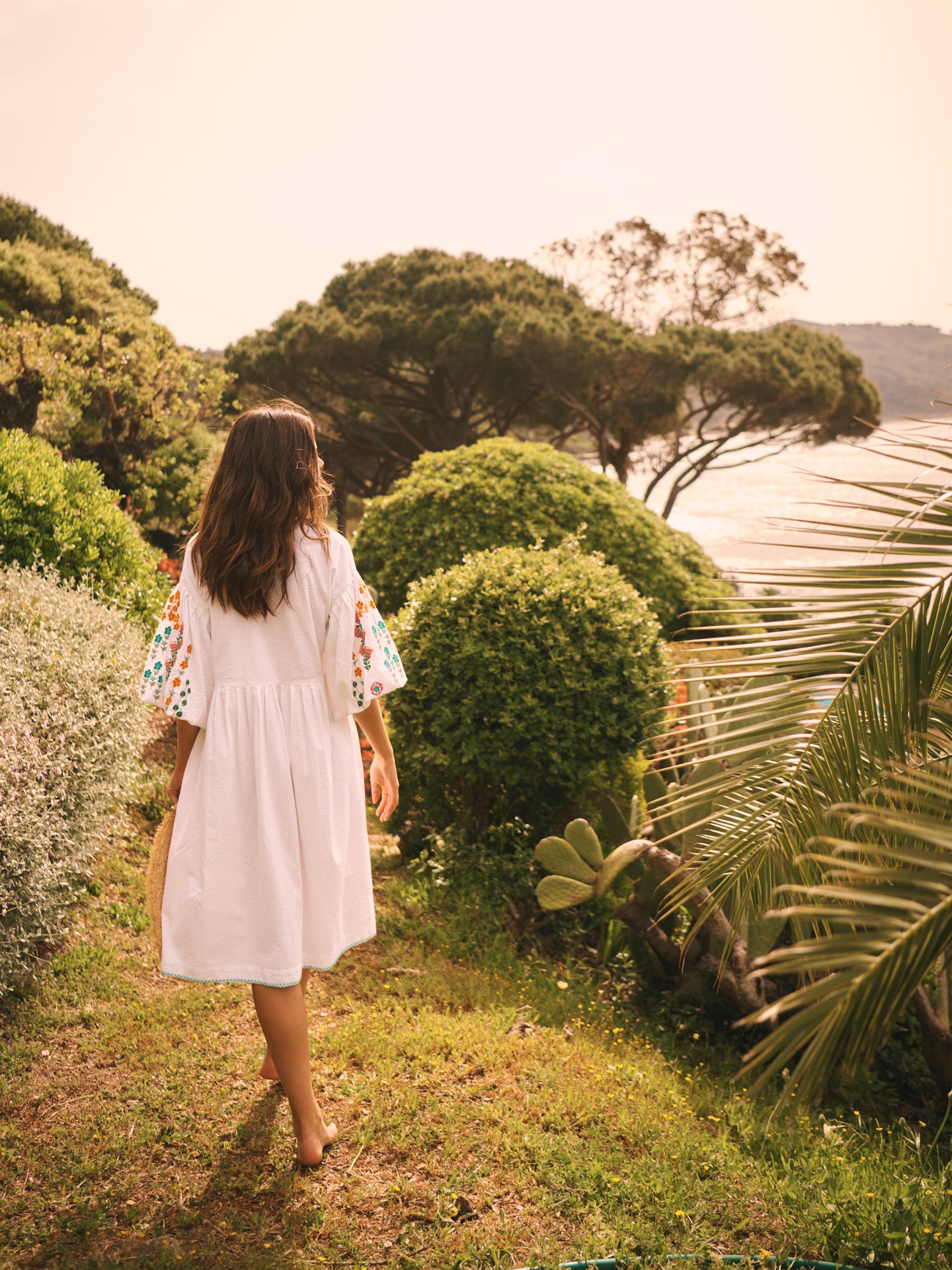 White Cotton Dress