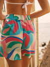 Poppie Silk Swirl Shorts