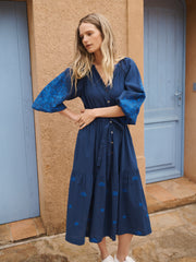 Blue Cotton Dress