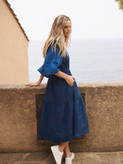 Blue Cotton Dress