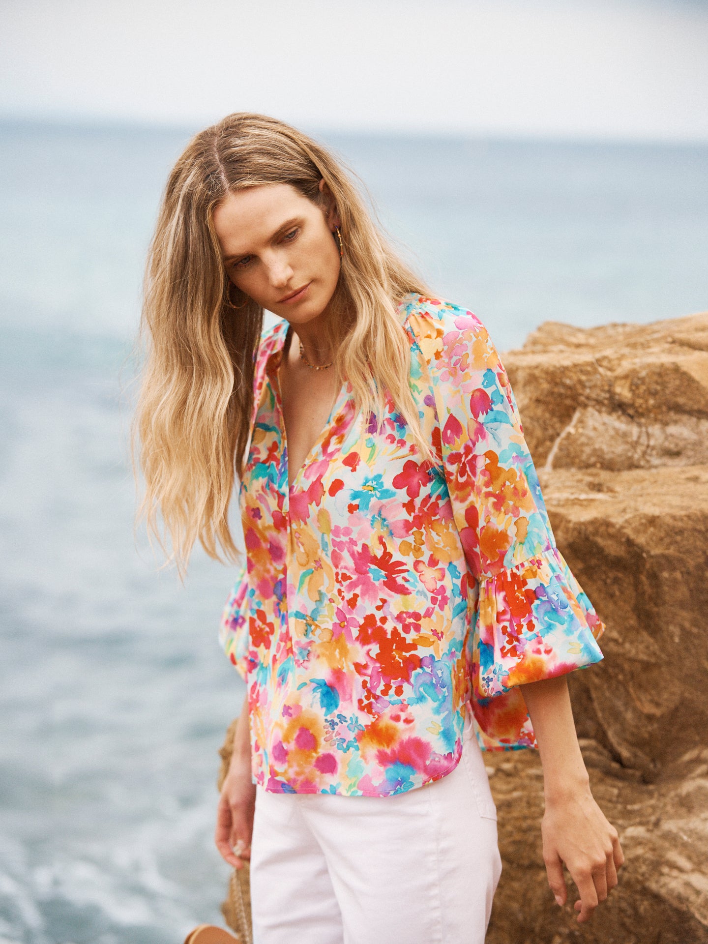 Printed Silk Shirt