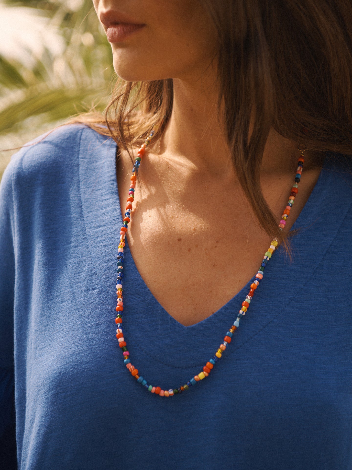 Multicolour Beaded Necklace 