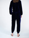 Becca velvet cargo trousers - Navy