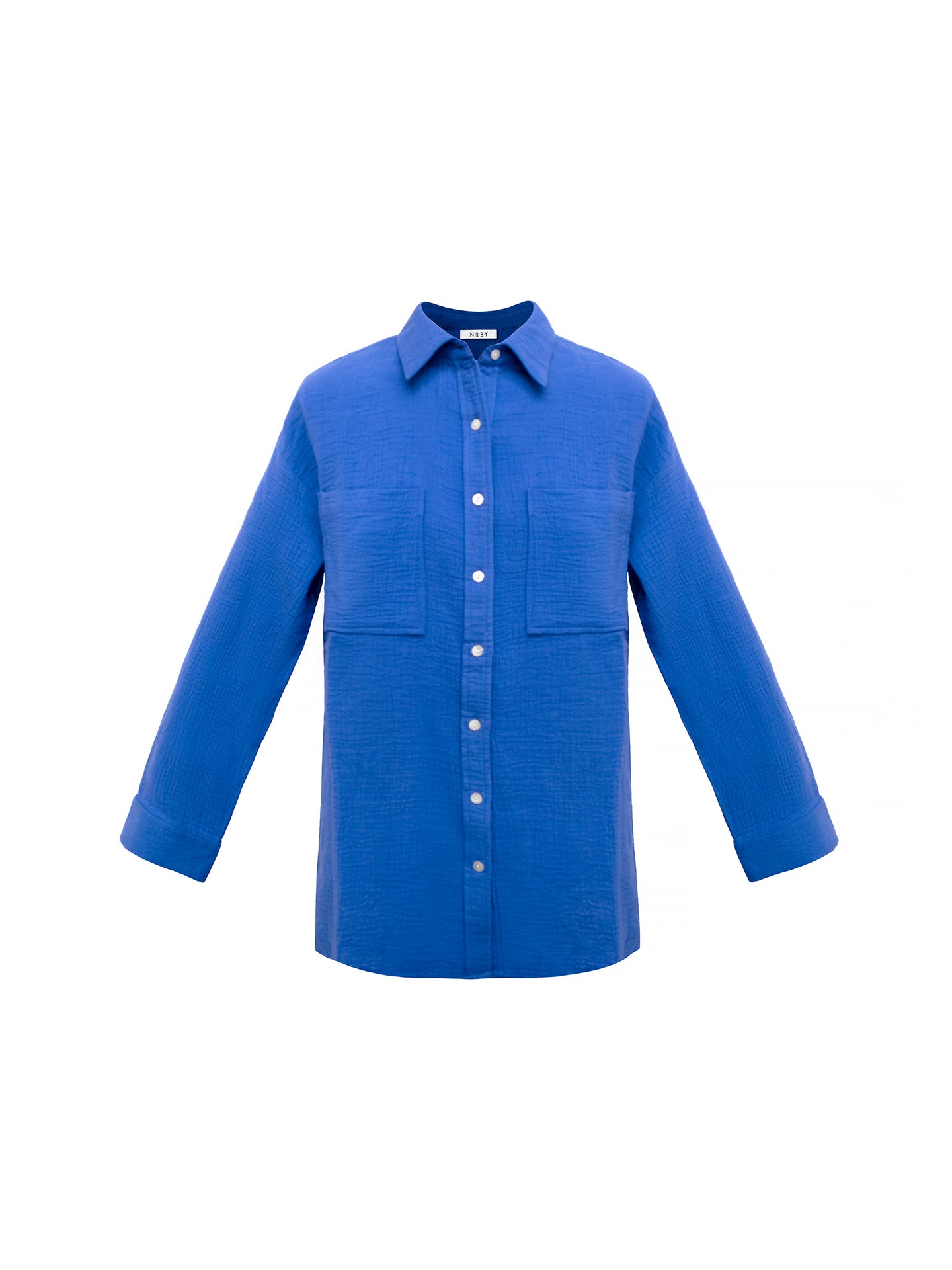 Blue Cotton Shirt