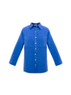 Elouise cotton double cloth shirt - Cobalt