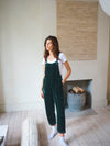 Camster velvet dungaree - Forest