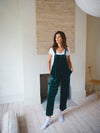 Camster velvet dungaree - Forest