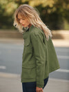 Monica cotton utility jacket - Khaki
