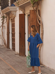 Sabrina cotton tiered dress | NRBY Clothing