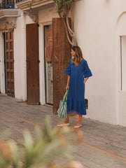 Sabrina cotton tiered dress | NRBY Clothing
