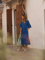 Sabrina cotton tiered dress | NRBY Clothing