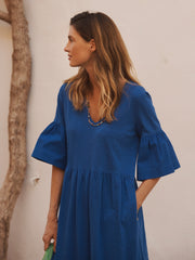 Sabrina cotton tiered dress | NRBY Clothing