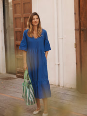Sabrina cotton tiered dress | NRBY Clothing