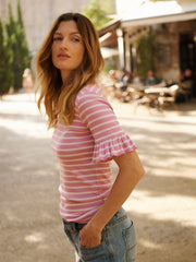 Purple Cotton T-Shirt