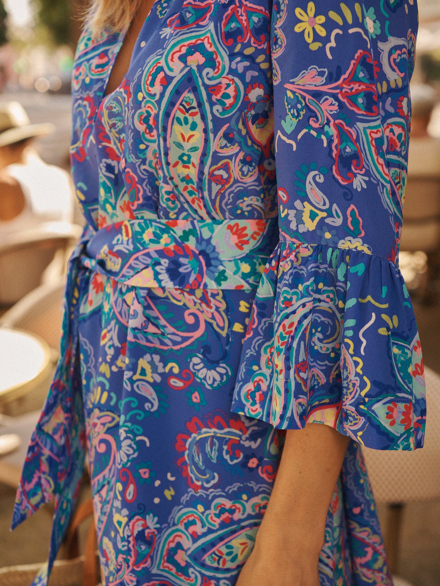 Printed Silk Dress