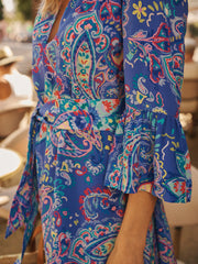 Printed Silk Dress