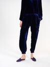 Becca velvet cargo trousers - Navy