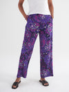 Thea silk giant painterly paisley trouser